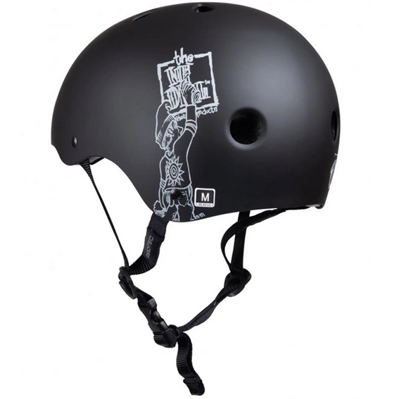 CASQUE Pro-Tec Classic Cert ND Spray Helmet noir profil deux mister eight small