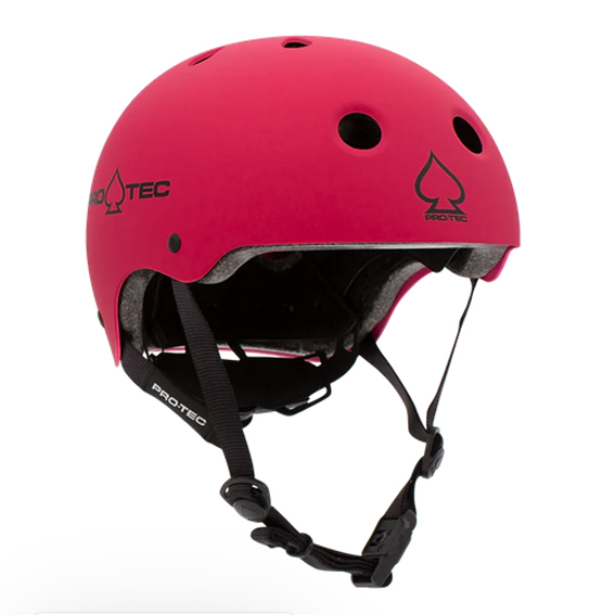 CASQUE pro-tec jr classic fit cert helmet matte pink Taille Y M Médium