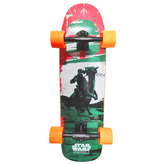 skateboard-super-cruiser-star-wars-element-version-rare tyaille 8,5 pro édition collector